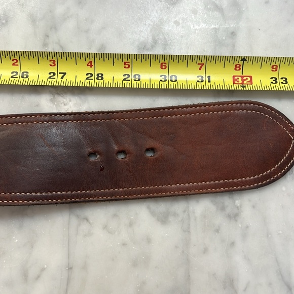 Joan & David Genuine Leather Wide Belt SZ BEAUTIFUL! - Picture 4 of 12